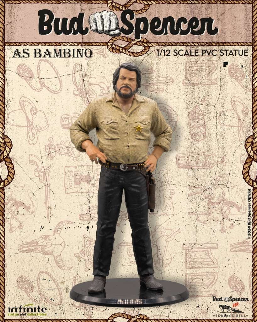 INFINITE STATUE & COLLECTIBLES BUD SPENCER AS BAMBINO 1/12 SCALE STATUE