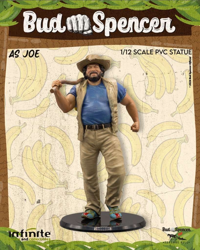 INFINITE STATUE & COLLECTIBLES BUD SPENCER AS JOE 1/12 SCALE STATUE