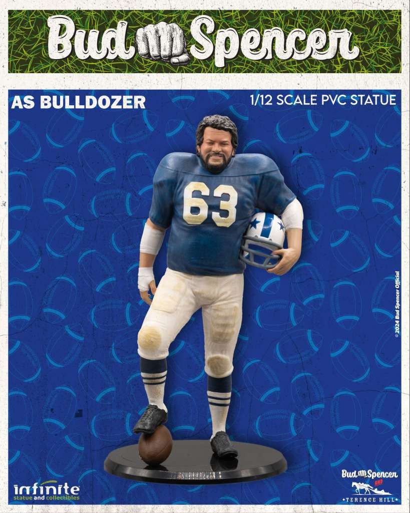 INFINITE STATUE & COLLECTIBLES BUD SPENCER AS BULLDOZER 1/12 SCALE STATUE
