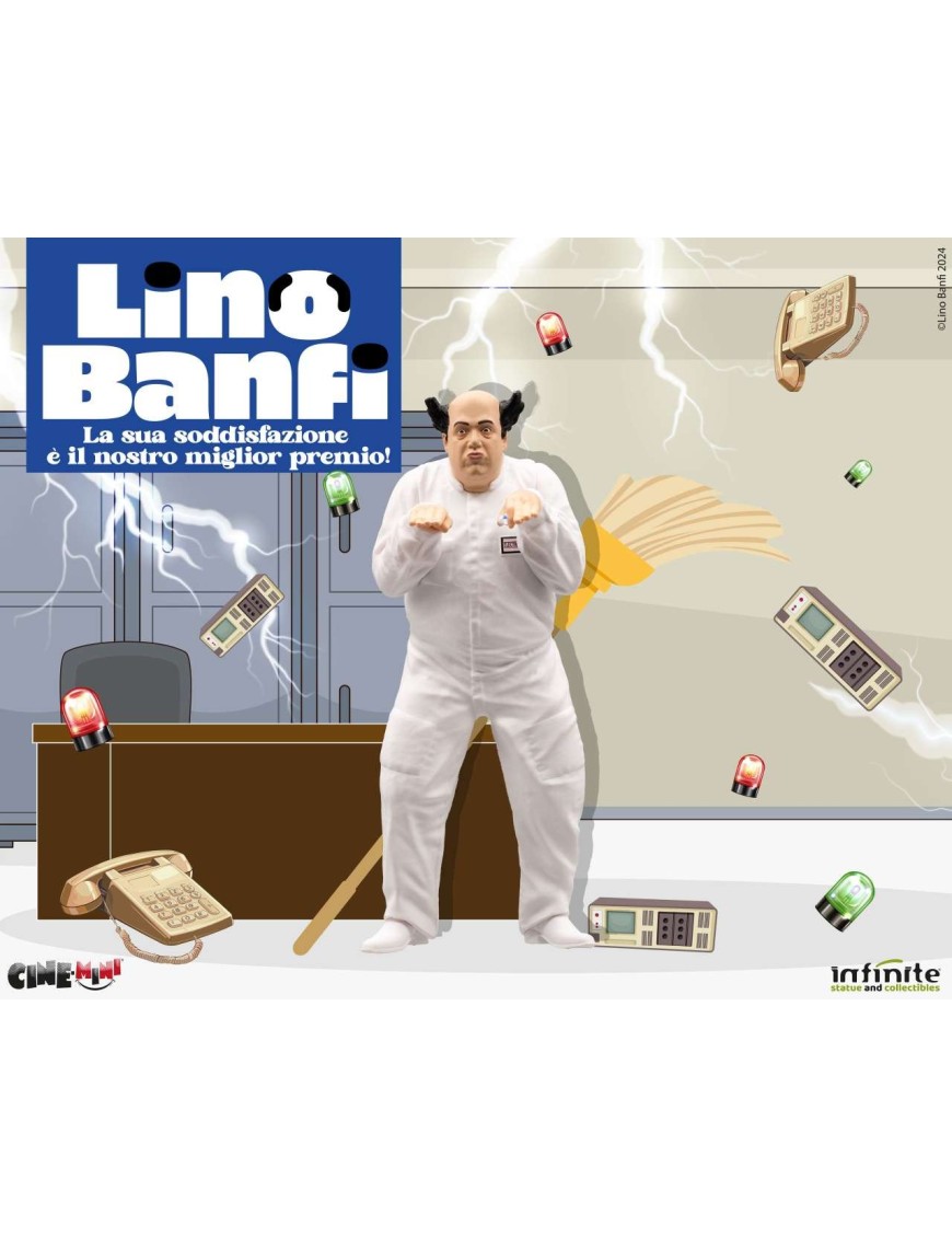 Infinite Statue & Collectibles CineMini Lino Banfi La Sua Soddisfazione e' il Nostro Miglior Premio Infinite Statue & Collectibles CineMini Lino Banfi La Sua Soddisfazione e' il Nostro Miglior Premio