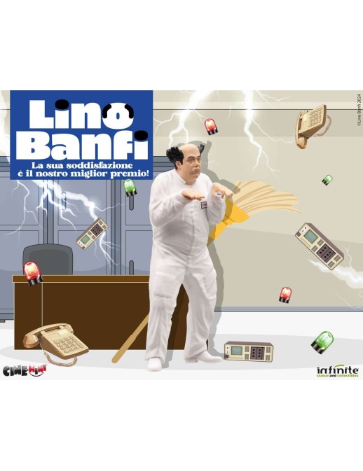 Infinite Statue & Collectibles CineMini Lino Banfi La Sua Soddisfazione e' il Nostro Miglior Premio
