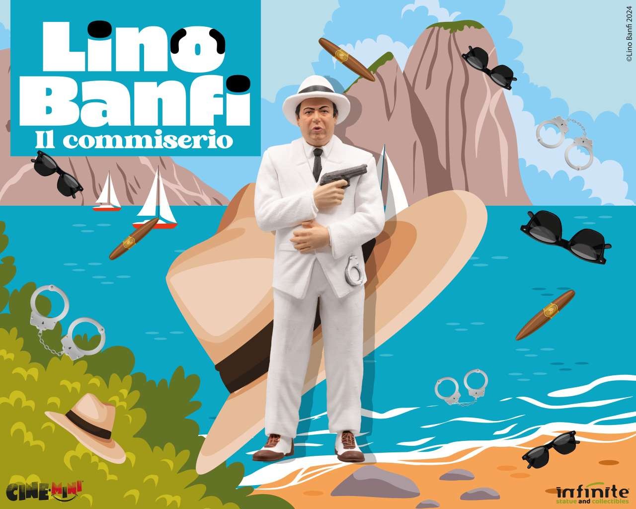 INFINITE STATUE & COLLECTIBLES CINEMINI LINO BANFI IL COMMISSERIO
