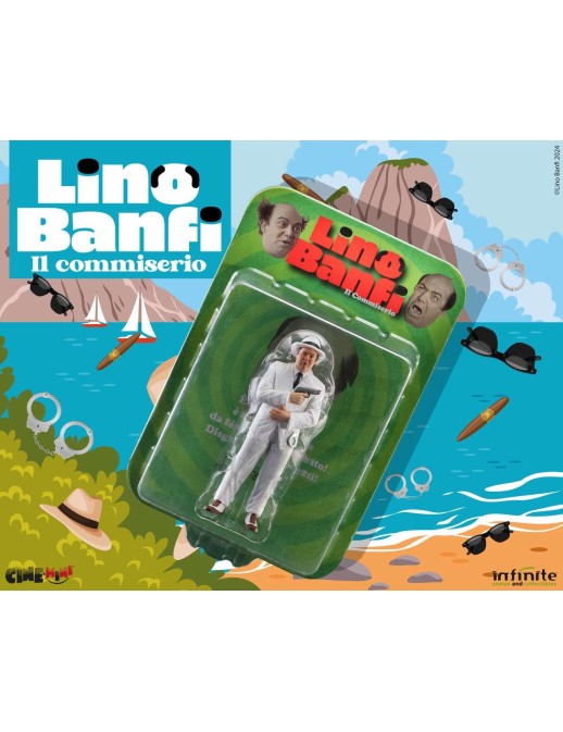 Infinite Statue & Collectibles CineMini Lino Banfi Il Commisserio