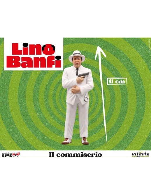Infinite Statue & Collectibles CineMini Lino Banfi Il Commisserio