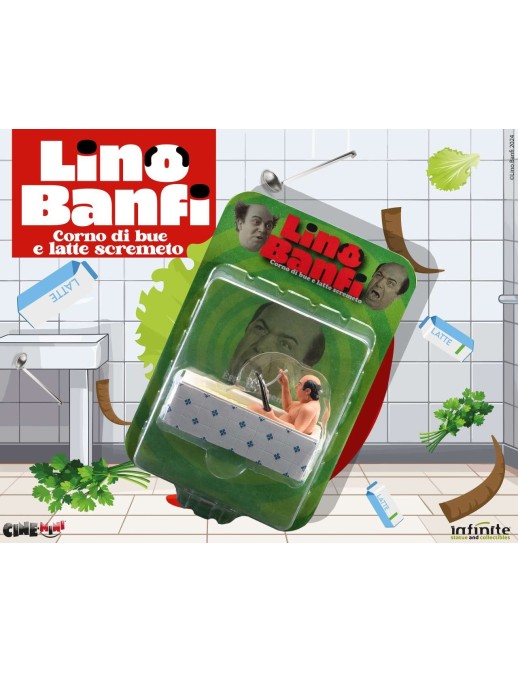 Infinite Statue & Collectibles CineMini Lino Banfi Corno di Bue e Latte Scremeto