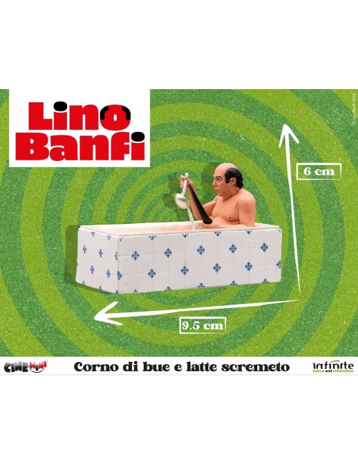 Infinite Statue & Collectibles CineMini Lino Banfi Corno di Bue e Latte Scremeto