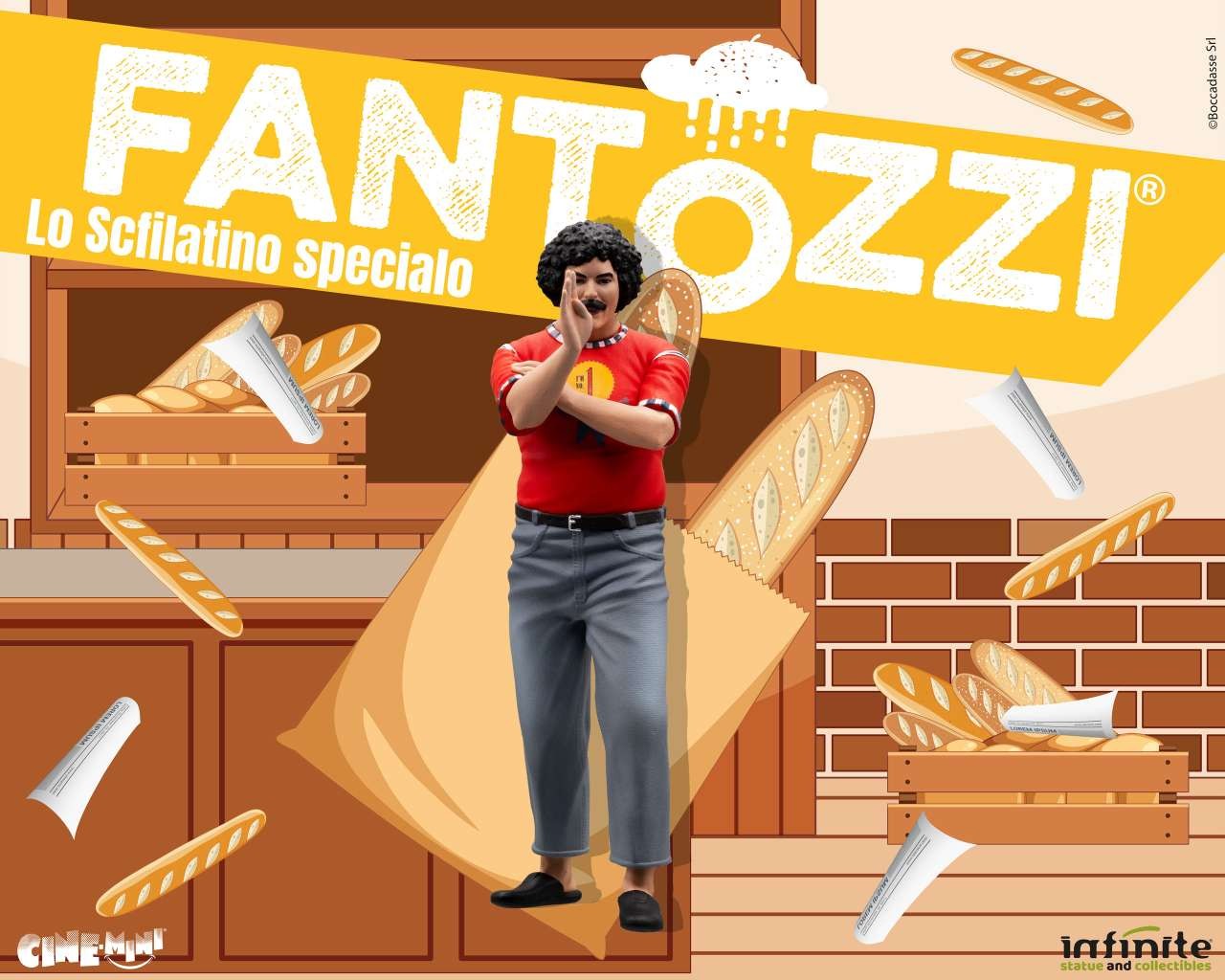 INFINITE STATUE & COLLECTIBLES CINEMINI FANTOZZI CECCO LO SCFILATINO SPECIALO