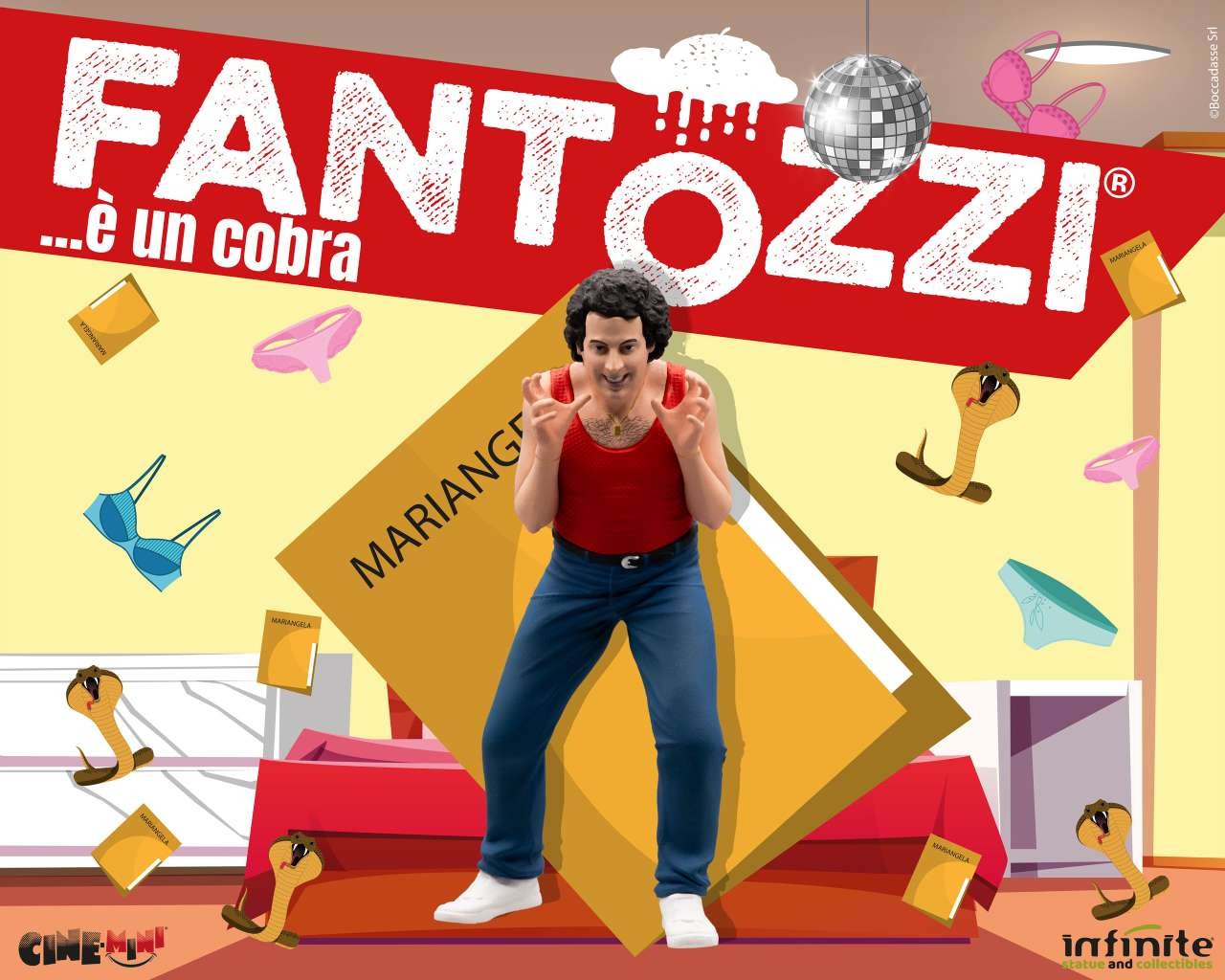 INFINITE STATUE & COLLECTIBLES CINEMINI FANTOZZI LORIS BATACCHI É UN COBRA