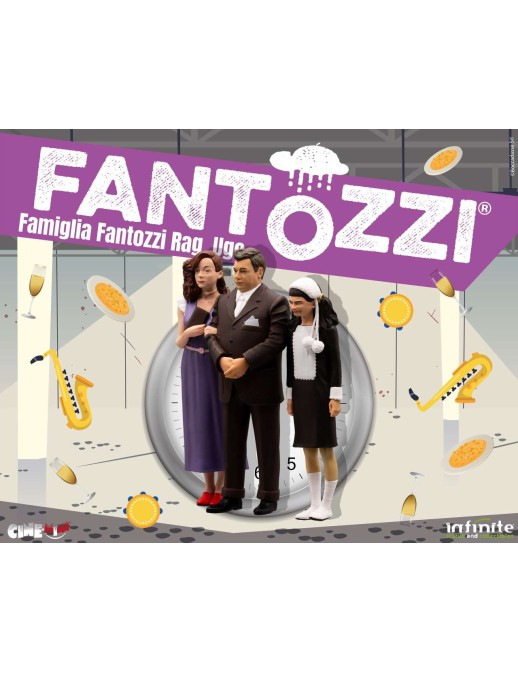 Infinite Statue & Collectibles CineMini Fantozzi Famiglia Fantozzi Rag. Ugo