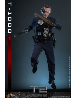 Hot Toys Movie Masterpiece Terminator 2 Judgement Day T-1000 2.0 1/6 Scale Collectible Figure