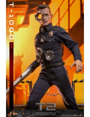 Hot Toys Movie Masterpiece Terminator 2 Judgement Day T-1000 2.0 1/6 Scale Collectible Figure