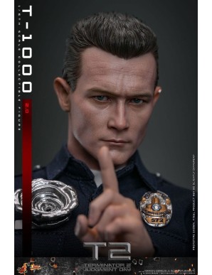 Hot Toys Movie Masterpiece Terminator 2 Judgement Day T-1000 2.0 1/6 Scale Collectible Figure