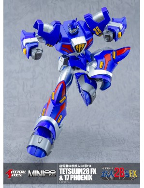 Action Toys Mini Gokin Tetsujin 28 FX & Tetsujin 17 Phoenix