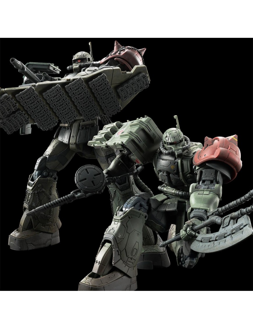 P-Bandai High Grade HG 1/144 Mobile Suit Gundam MS-06F Zaku II F Type LeSean