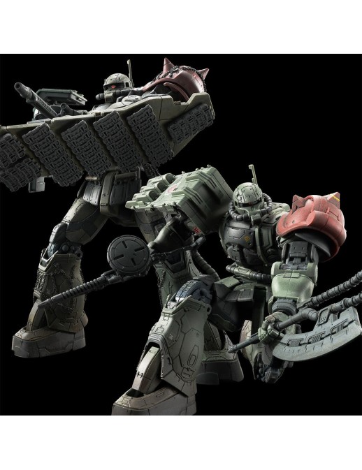 P-Bandai High Grade HG 1/144 Mobile Suit Gundam MS-06F Zaku II F Type LeSean