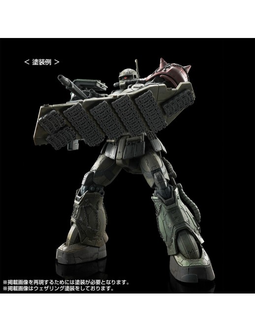 P-Bandai High Grade HG 1/144 Mobile Suit Gundam MS-06F Zaku II F Type LeSean