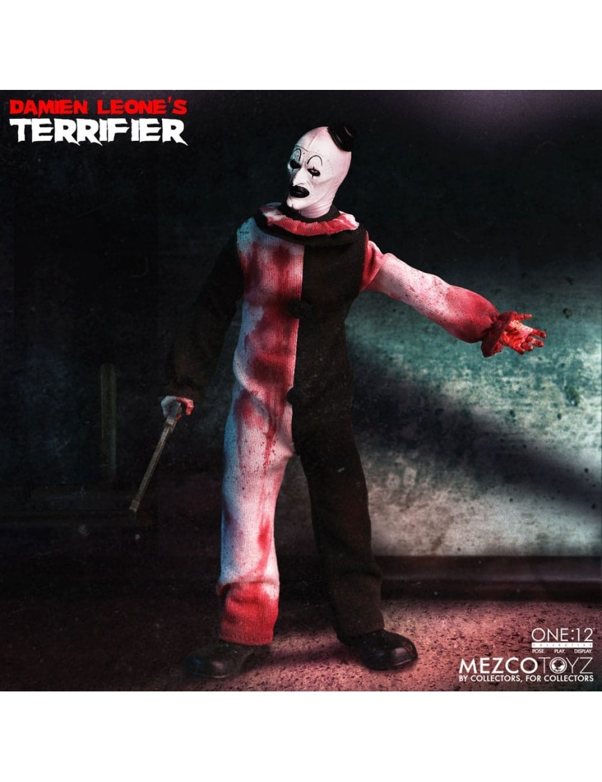 Mezco Toys The One 12 Collective Terrifier Art the Clown Deluxe Edition Mezco Toys The One 12 Collective Terrifier Art the Clown Deluxe Edition