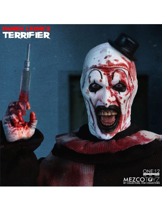 Mezco Toys The One 12 Collective Terrifier Art the Clown Deluxe Edition
