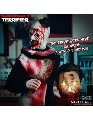 Mezco Toys The One 12 Collective Terrifier Art the Clown Deluxe Edition