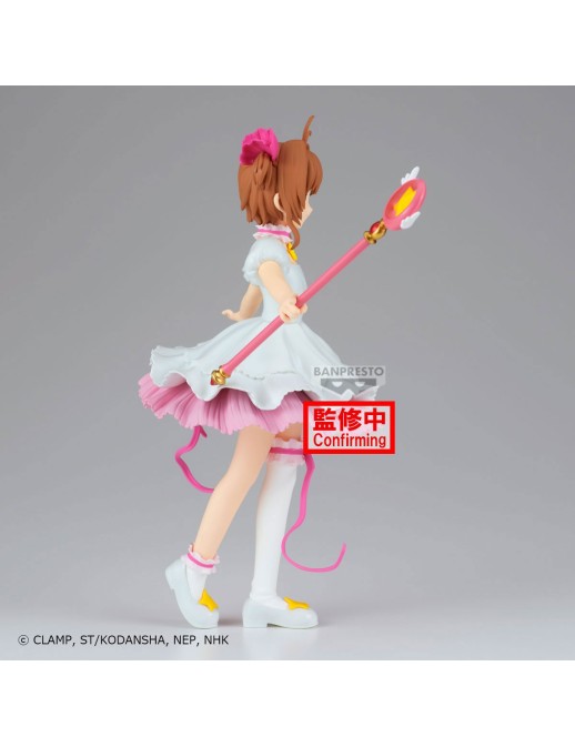 Banpresto Cardcaptor Sakura Clow Card Sakura Kinomoto White Dress Version