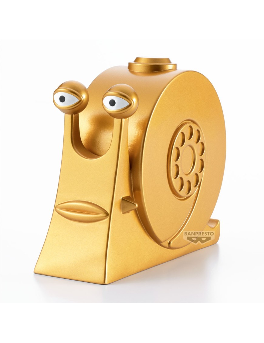 Banpresto Sofvimates One Piece Golden Den Den Mushi Banpresto Sofvimates One Piece Golden Den Den Mushi