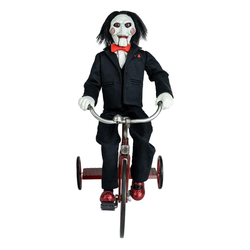 TRICK OR TREAT STUDIO SAW BILLY THE PUPPET WITH TRICYCLE