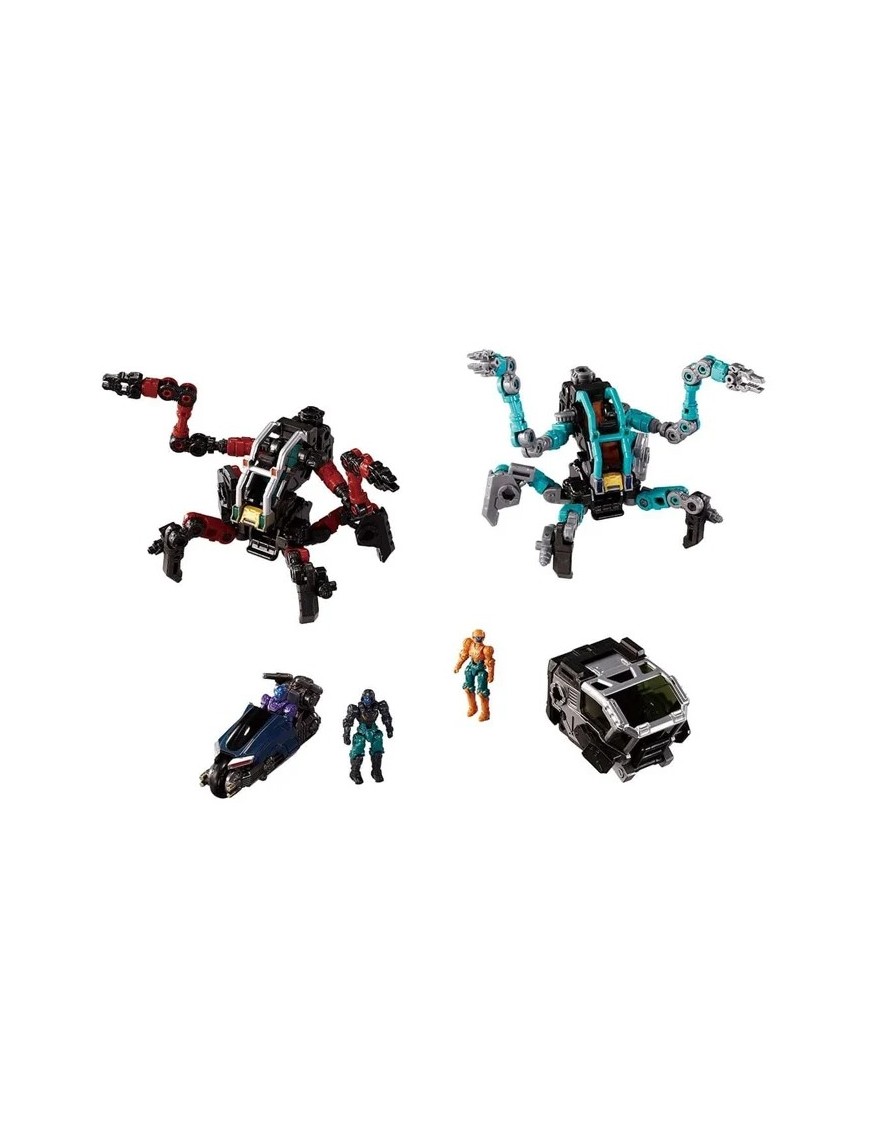 Takara Tomy Diaclone Reboot D Vehicles Set 7 Takara Tomy Diaclone Reboot D Vehicles Set 7
