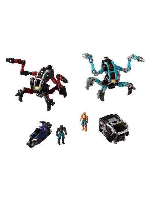 Takara Tomy Diaclone Reboot D Vehicles Set 7