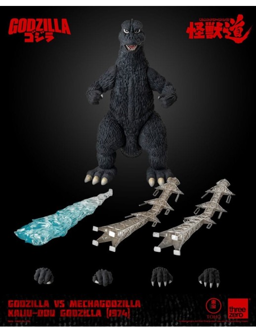 Threezero Kaiju-Dou Godzilla vs. Mechagodzilla Godzilla 1974