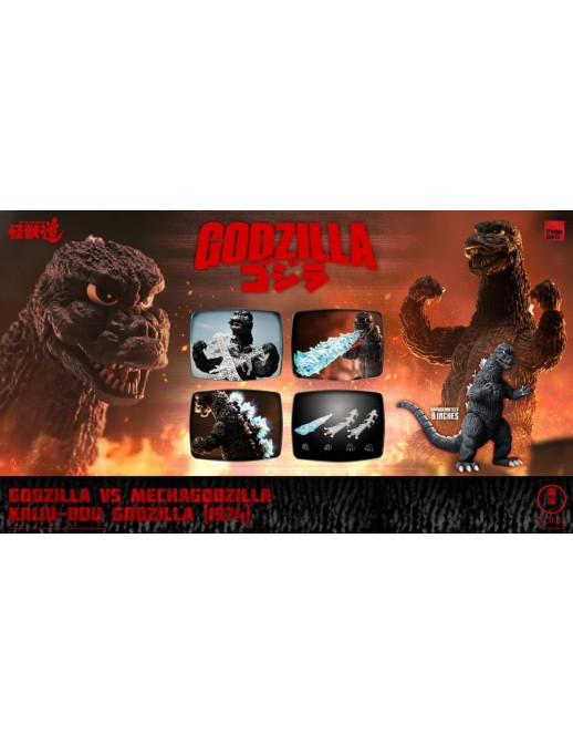 Threezero Kaiju-Dou Godzilla vs. Mechagodzilla Godzilla 1974