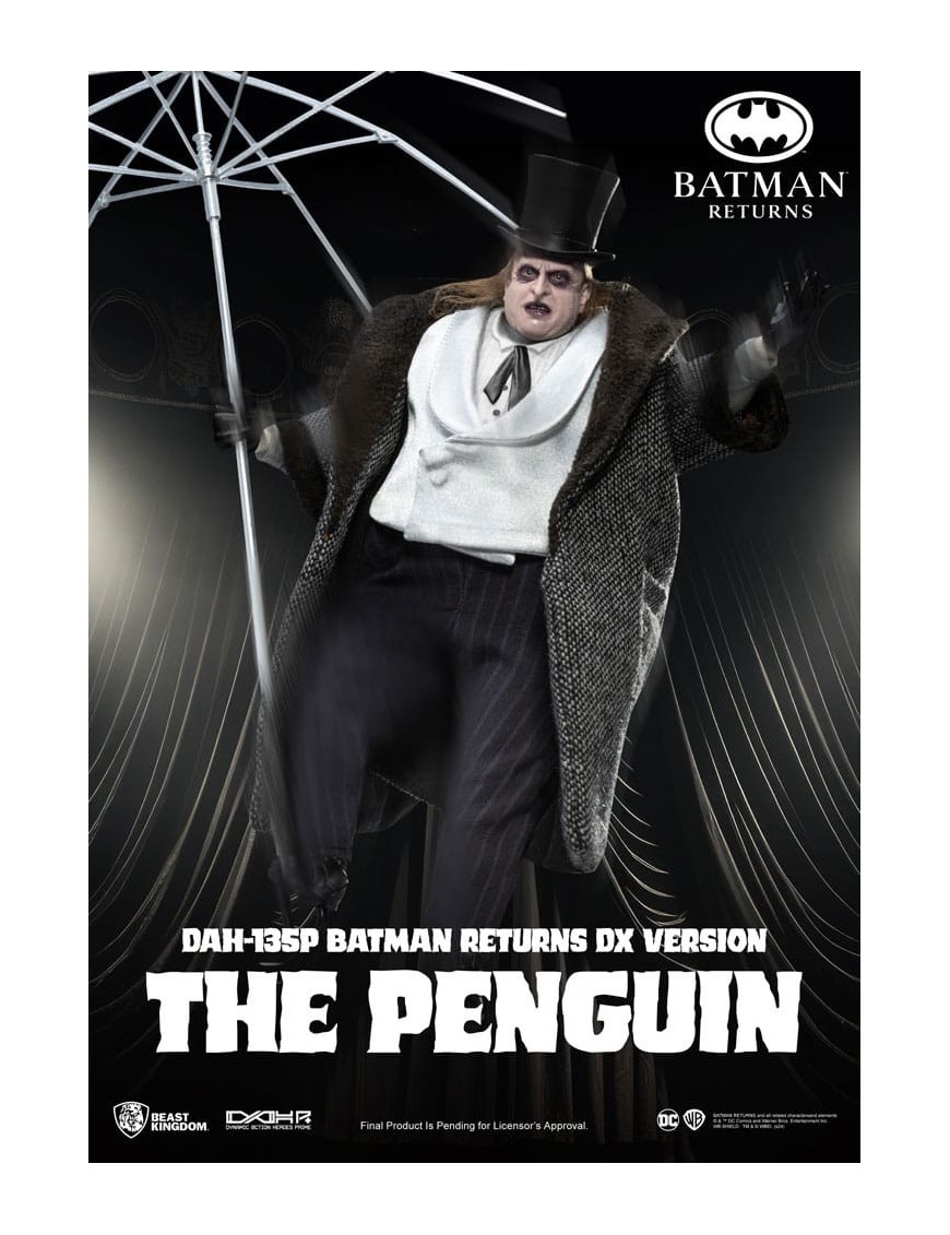 Beast Kingdom Dynamic 8ction Heroes DAH-135P Batman Returns The Penguin DX Version Beast Kingdom Dynamic 8ction Heroes DAH-135P Batman Returns The Penguin DX Version