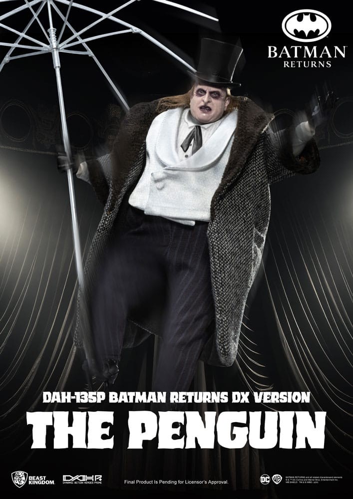 BEAST KINGDOM DYNAMIC 8CTION HEROES DAH-135P BATMAN RETURNS THE PENGUIN DX VERSION