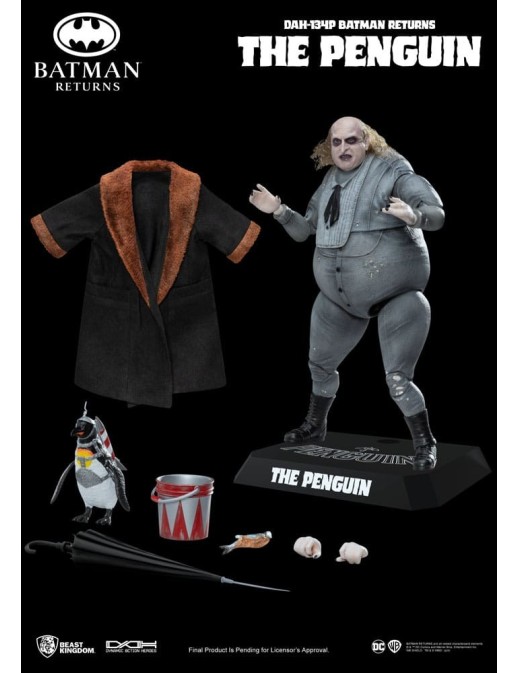 Beast Kingdom Dynamic 8ction Heroes DAH-134P Batman Returns The Penguin