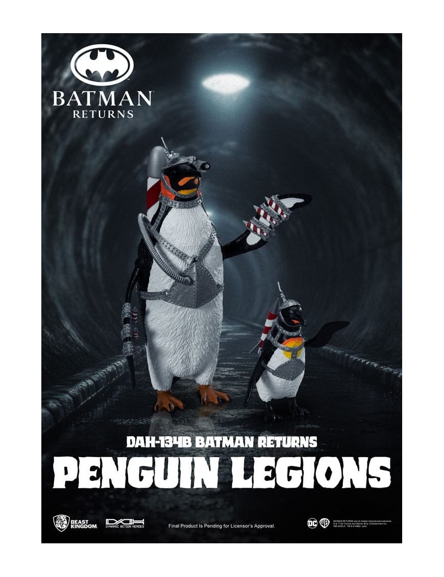Beast Kingdom Dynamic 8ction Heroes DAH-134B Batman Returns Penguin Legions Set Beast Kingdom Dynamic 8ction Heroes DAH-134B Batman Returns Penguin Legions Set