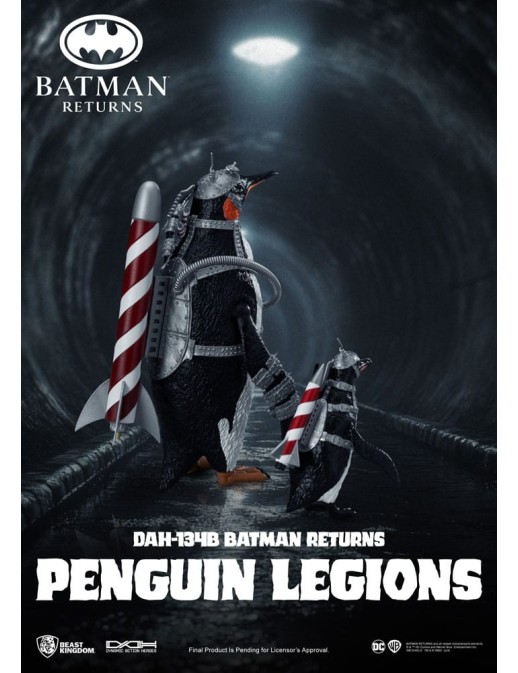 Beast Kingdom Dynamic 8ction Heroes DAH-134B Batman Returns Penguin Legions Set