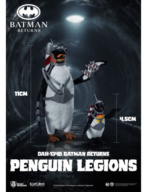 Beast Kingdom Dynamic 8ction Heroes DAH-134B Batman Returns Penguin Legions Set
