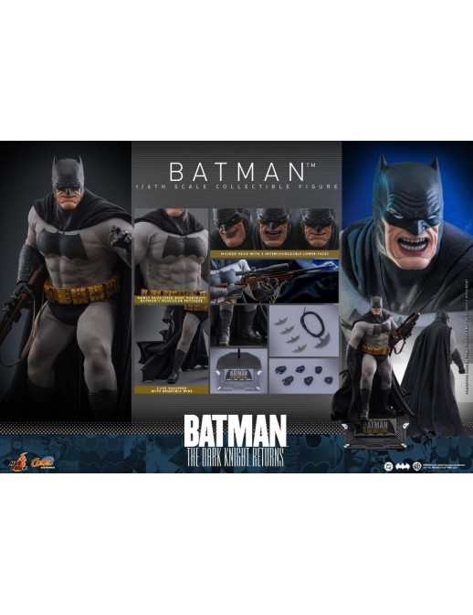 Hot Toys DC Comics Masterpiece Batman The Dark Knight Returns 1/6 Scale Collectible Figure