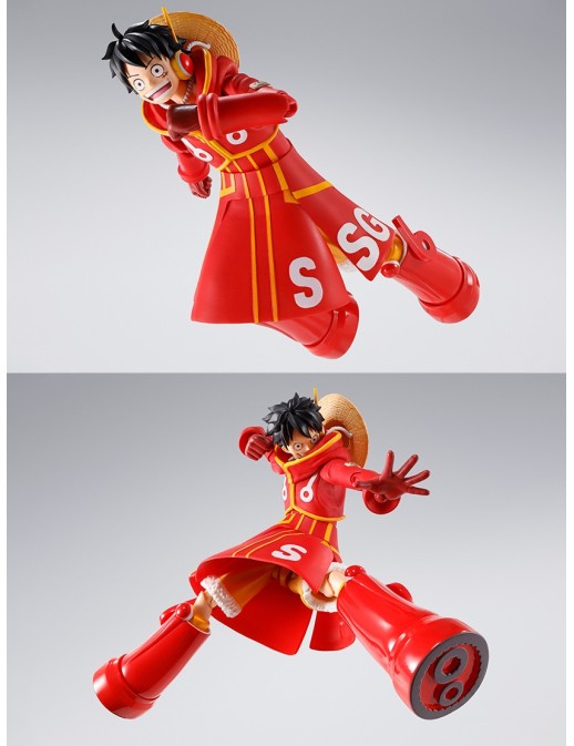 Bandai S.H. Figuarts One Piece Monkey D. Luffy Future Island Egghead