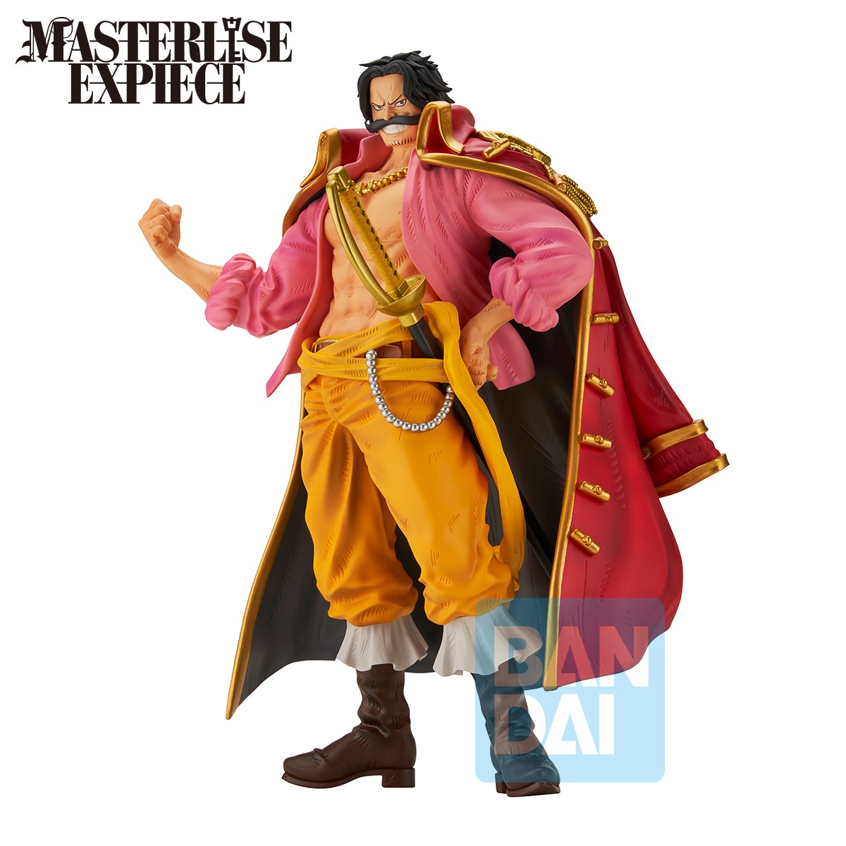 BANDAI ICHIBANSHO ONE PIECE ROGER PIRATES GOL D. ROGER