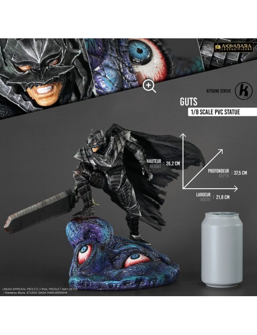 Kitsune Statue Akihabara Legend Figure Berserk Guts Berserker Armor