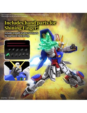 Bandai Real Grade RG 1/144 Mobile Suit Gundam GF13-017NJ Shining Gundam