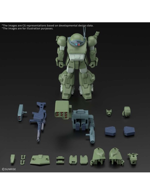 Bandai High Grade HG Armored Trooper Votoms ATM-09-STTC Scopedog Turbo Custom
