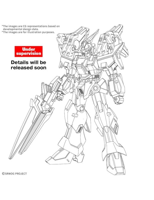 Bandai High Grade HG 1/144 Super Robot Wars ASK-AD02 Ashsaviour