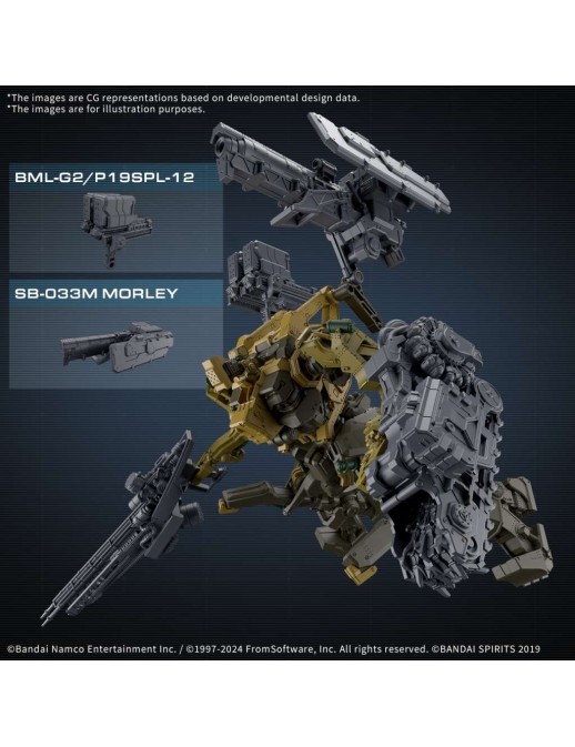 Bandai 30 Minutes Missions Armored Core VI Fires of Rubicon RaD CC-3000 Wrecker Milk Tooth
