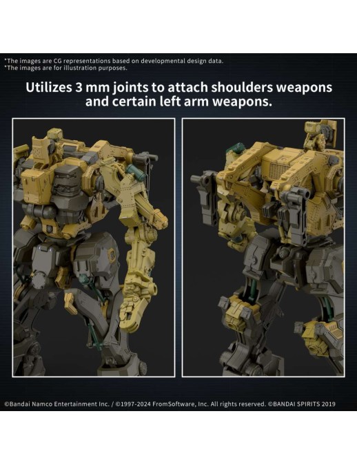 Bandai 30 Minutes Missions Armored Core VI Fires of Rubicon RaD CC-3000 Wrecker Milk Tooth