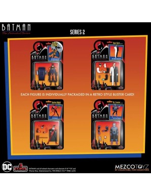 Mezco Batman The Animated Series 5 Points Action Figures Vol.2 Deluxe Box Set