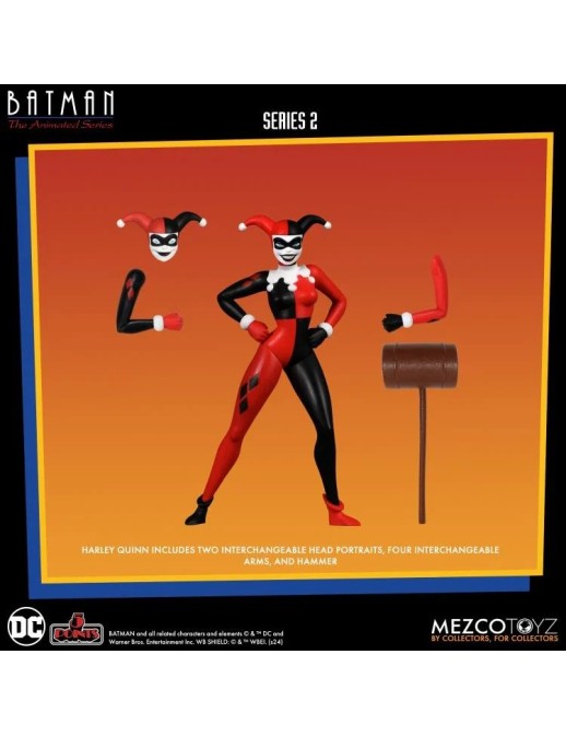 Mezco Batman The Animated Series 5 Points Action Figures Vol.2 Deluxe Box Set