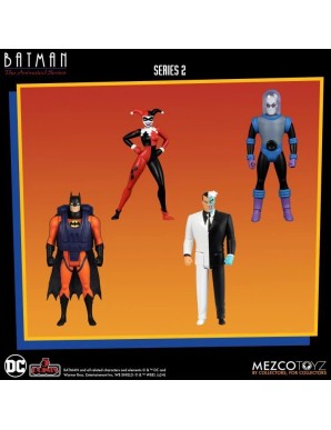 Mezco Batman The Animated Series 5 Points Action Figures Vol.2 Deluxe Box Set