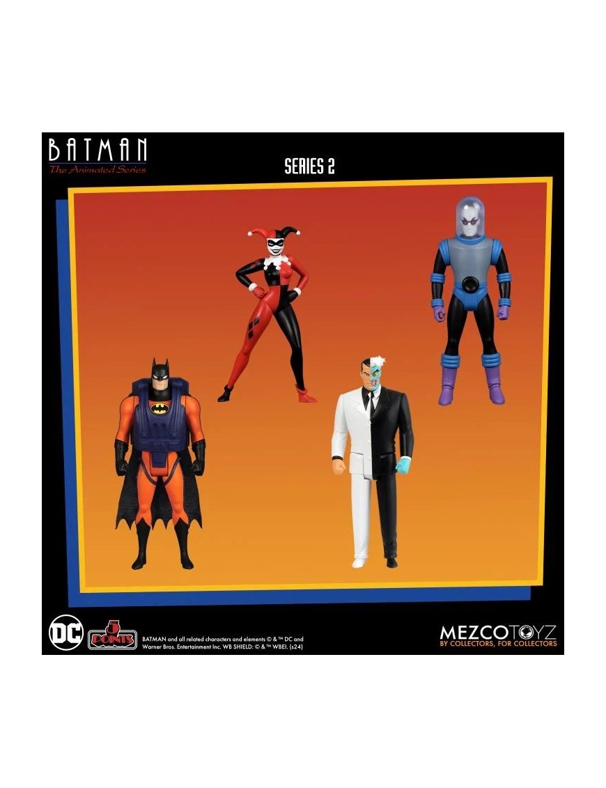 Mezco Batman The Animated Series 5 Points Action Figures Vol.2 Deluxe Box Set Mezco Batman The Animated Series 5 Points Action Figures Vol.2 Deluxe Box Set