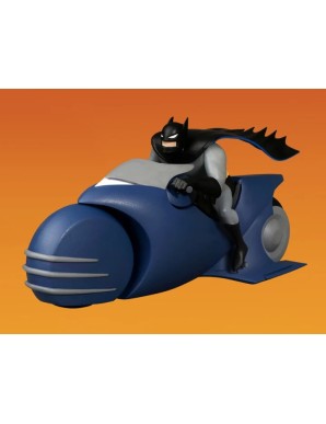 Mezco Batman The Animated Series 5 Points Batman & Batcycle